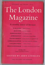 THE LONDON MAGAZINE: VOLUME 1 No.3 and No.10, and VOLUME 2 No.9