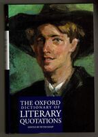 The Oxford Dictionary of Literary Quotations