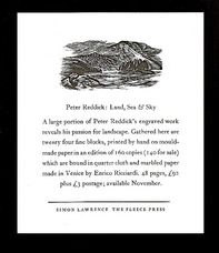 Peter Reddick: Land, Sea & Sky.