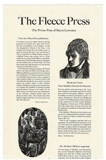 [The Fleece Press] [Poster]