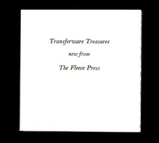 Transferware Treasures new from The Fleece Press.