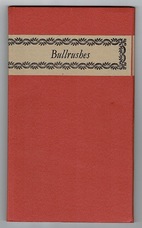 Bullrushes. Poems by Derek Barlow. Embellished with Wood Engavings by Anna Ravenscroft.