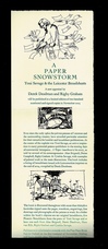 A Paper Snowstorm. Toni Savage & the Leicester Broadsheets.