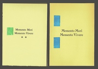 Memento Mori, Memento Vivere. A Typographical Interpretation of a Commonplace Book.