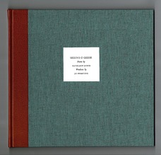[Fine Press Poetry] Jamie, Kathleen & Sweeting, Jo [artist].