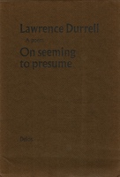 'On seeming to presume...'