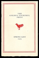 The Golden Cockerel Press Spring List 1925.