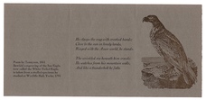 [Incline Press][Ephemera] Tennyson, Alfred Lord & Bewick, Thomas.