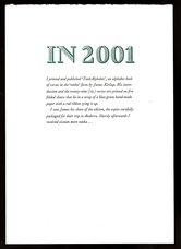 [The Old School Press] Kirkup, James (in memory of Paul Valéry)