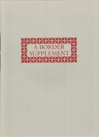 A Border Supplement.
