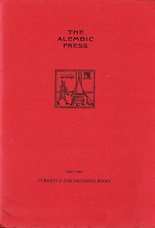 [The Alembic Press] [Prospectus]