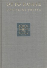Rohse, Otto. Edited by Berthold Hack and Herta Schwarz.