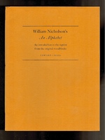 William Nicholson's An Alphabet, An introduction to the reprint from the original woodblocks.