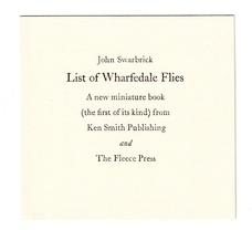 [The Fleece Press] [Prospectuses] Swarbrick, John