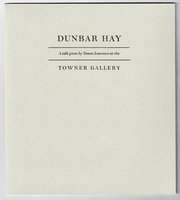 Dunbar Hay, A talk given by Simon Lawrence at the Towner Gallery